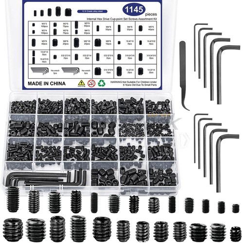 1145pcs set screw - set,