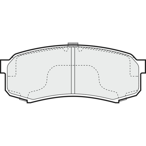 Brake pads set for - brake,