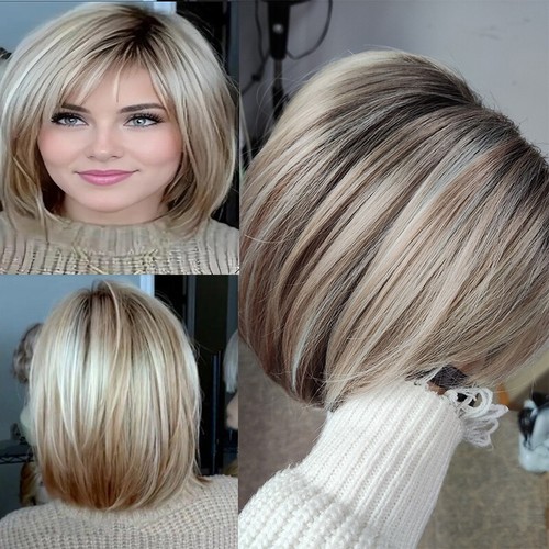 Short bob wigs with - wigs,