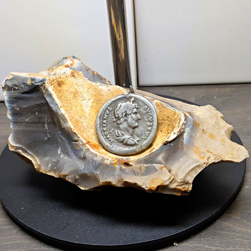 Unique natural flint - natural, dish