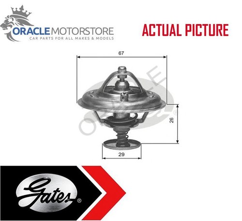 New gates coolant thermostat - new,