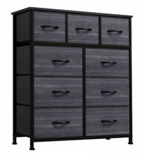 Wide Chest Of Drawers With 9