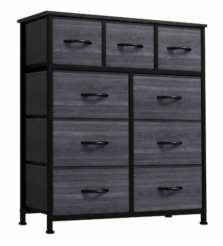Wide chest drawers with - drawers, 9