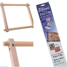 Elbesee Easy Clip Hand Rotating Frames ALL SIZES Needlework Tapestry Embroidery