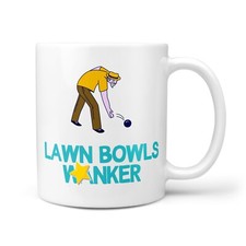 Funny & Rude Lawn-bowl Wanker