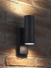 Auraglow matte black wall