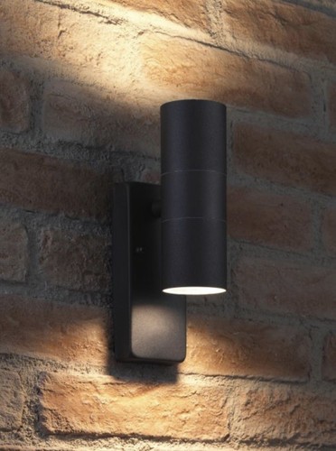 Auraglow matte black wall