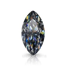 2Ct Fancy Black Marquise Cut