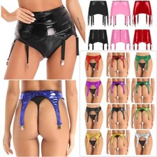 ~Women's Shiny PVC Leather