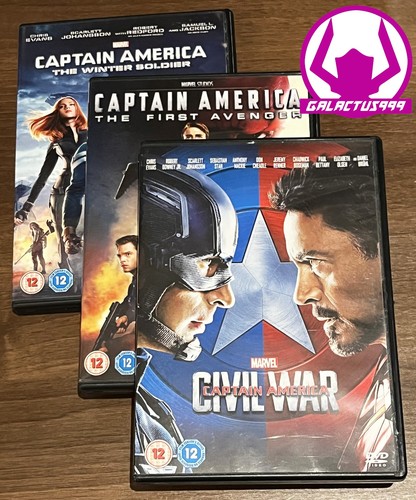 Captain america trilogy dvd - america,
