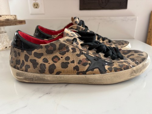 Mens leopard golden goose - leopard,