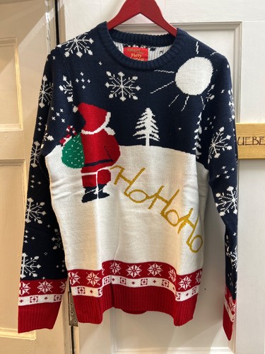 Christmas jumper santa - santa, claws