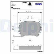 Disc Brake Brake Pad Set