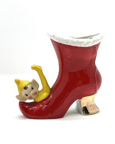 Vintage pixie elf red - elf,