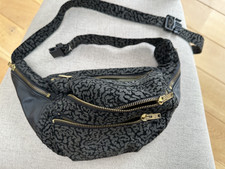 VINTAGE 90s LEATHER SUEDE