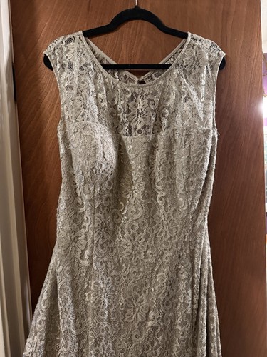 Betsy adam ball gown length - &,