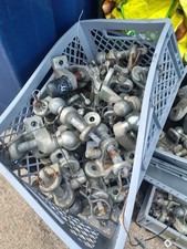 BRADLEY Tow Bar Ball & Pin Coupling 50mm Tow Hitch 3.5t Silver Job Lot x10 Used