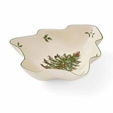 Spode Christmas Tree Tree Shaped Dish 18cm