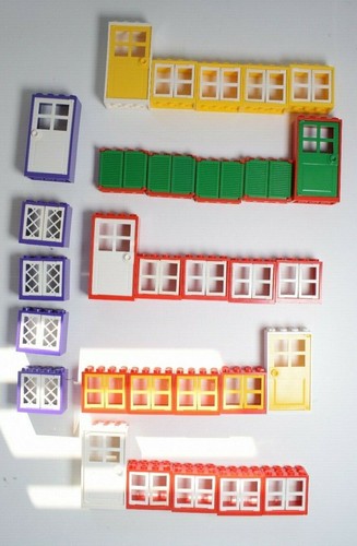 Lego junior door window - lego,