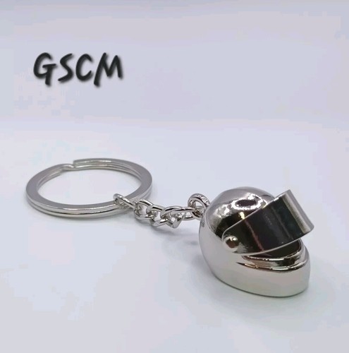 Crash helmet keyring key chain - helmet,