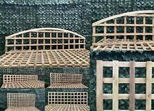 Premier Square/Arched trellis  [Privacy/Standard Hole, 6", 1ft,2ft,3ft]Seconds