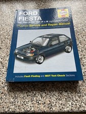 Haynes Manual Ford Fiesta 1989-1995 Repair Service User Book