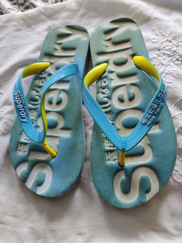 Superdry blue flip flop - blue,