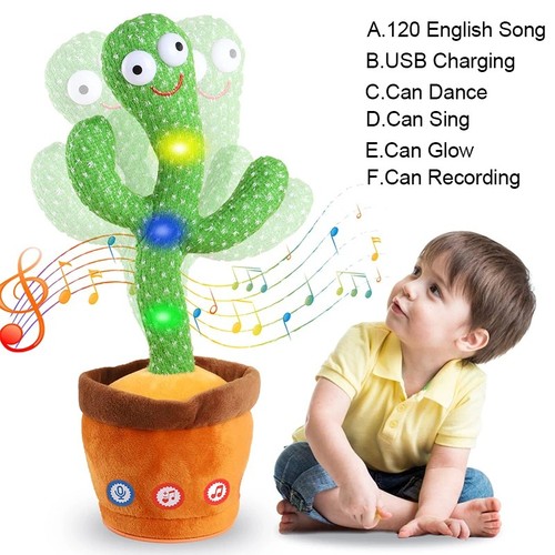 Talking toy dancing cactus - toy,