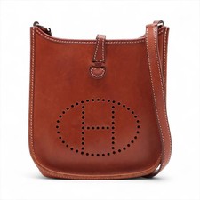 Hermès evelyn 16 TPM Barenia Gold Silver Metal Fittings □G:2003