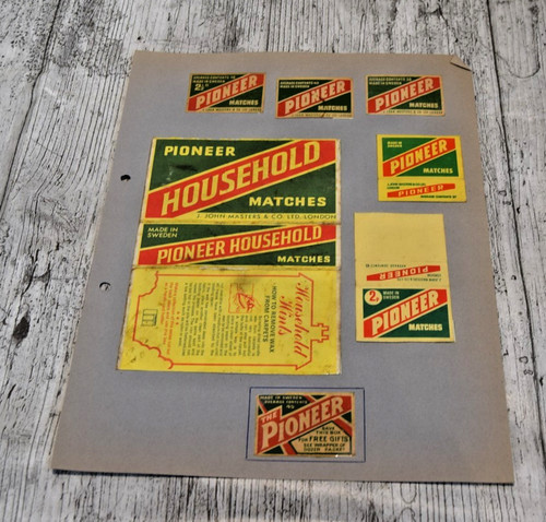 Superb vintage matchbox labels - superb,