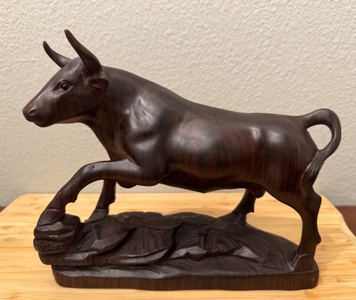 Hand carved rosewood dark - rosewood, •