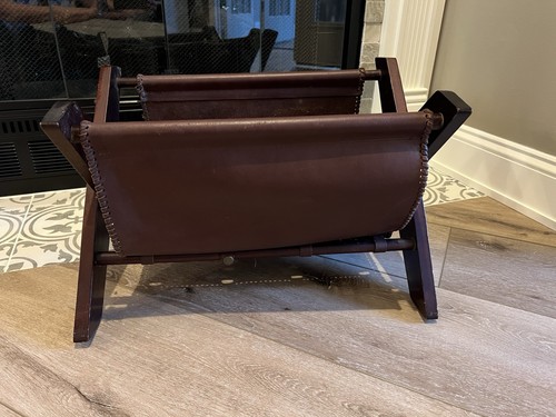 Wood leather foldable - &,