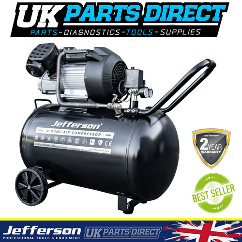 Jefferson 100 litre 3hp pump - jefferson, v