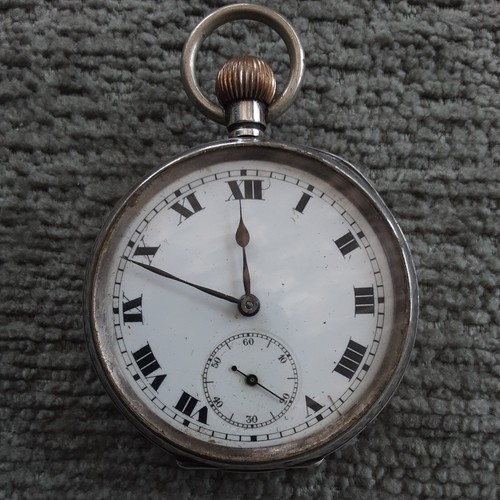 Antique solid silver gents - antique,