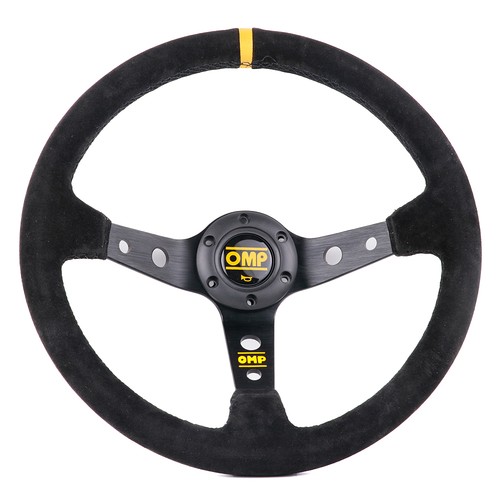 Omp 350mm black deep dish - omp, 350mm/14''