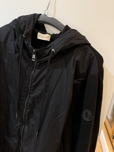 Moncler knit zip hoodie jacket - hoodie,