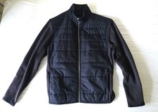 Marks Spencer Navy Hybrid Fleece Jacket Size Medium