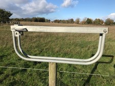 Lift Over Latch, Double Galvanised Field Gate