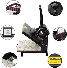 15 x 15 inch Heat Press Machine Digital Transfer Sublimation T Shirt Printer