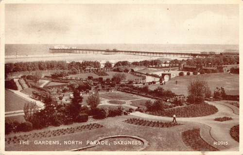 Postcard skegness the - -,