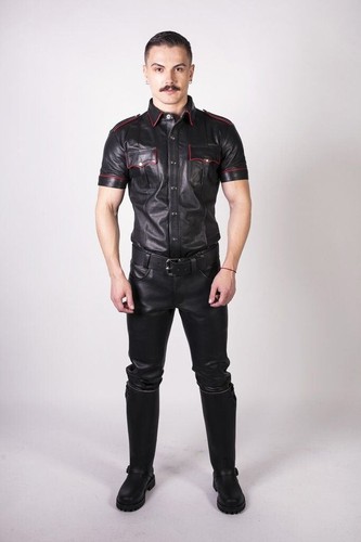 Prowler red genuine leather - red,