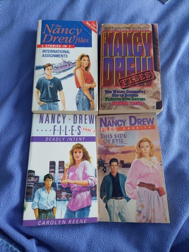 Nancy drew files books - nancy, (8