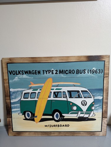 Painted wooden large pop art - painted,
