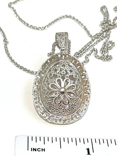 Faberge egg pendant carat - 3,