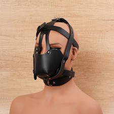 PU Leather Trainer Head Hood