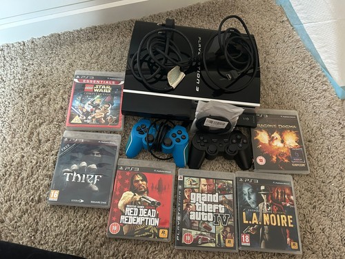 Ps3 fat console bundle - ps3,