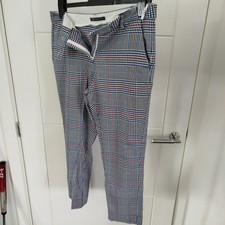 Marks & Spencer ladies check trousers - used (12, short)