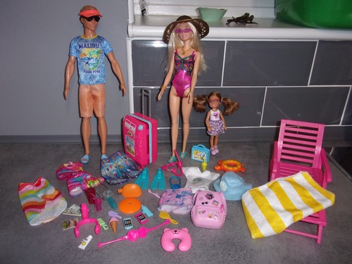 Barbie ken chelsea dolls - barbie,