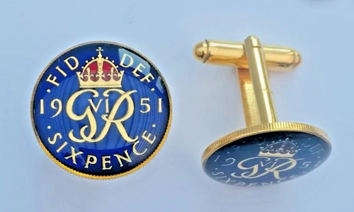Cufflinks royal 1951 george - cufflinks/royal-1951, vi