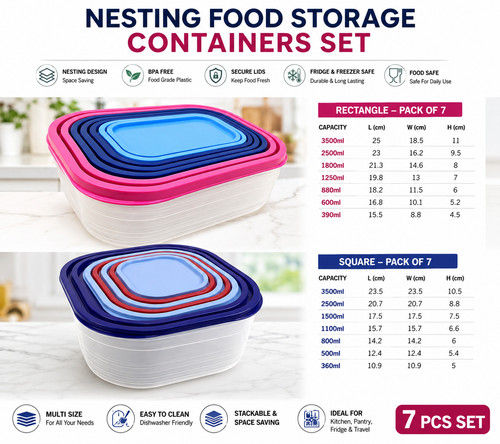 Nesting food storage - food,